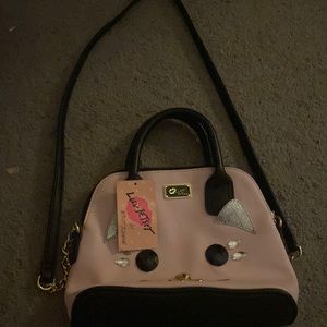 Betsy Johnson Cat purse